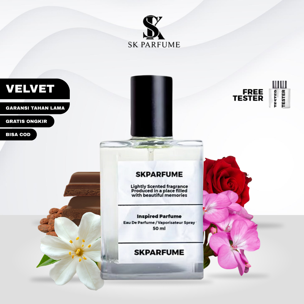 SK Parfume - VS Velvet Parfume Wanita aroma Sweet dan Floral