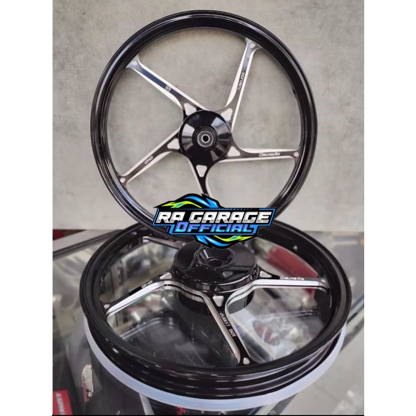 Velg Racing DND Delkevic D55 Ring 17 Mio Sporty Smile Mio M3 Mio Fino Mio J Soul125 Xeon