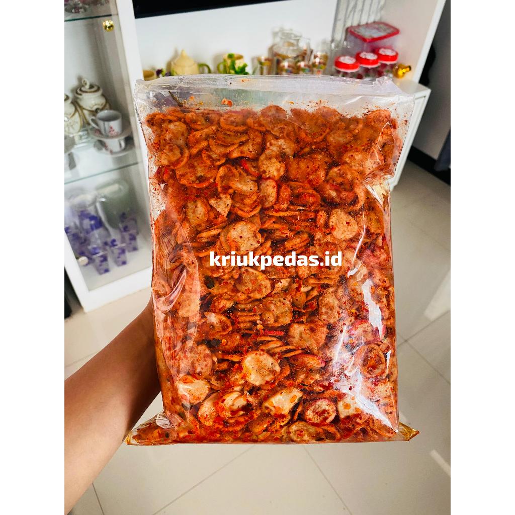 

seblak kerupuk bawang pedas daun jeruk 1kg 250gr 500gr 100gr