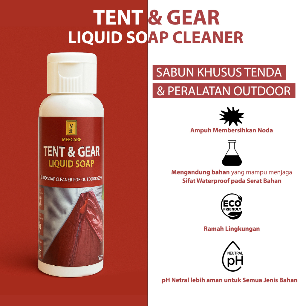 Sabun Pembersih Tenda Camping Gunung Carrier Sleeping Bag Jacket Sepatu Outdoor Camping