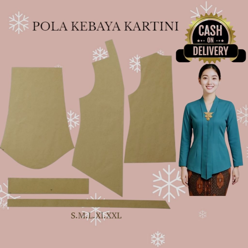 POLA KEBAYA KARTINI