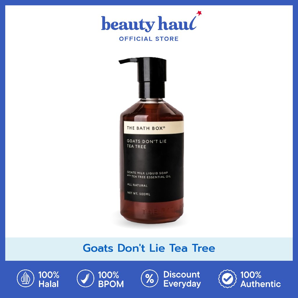 THE BATH BOX Goats Don't Lie Tea Tree