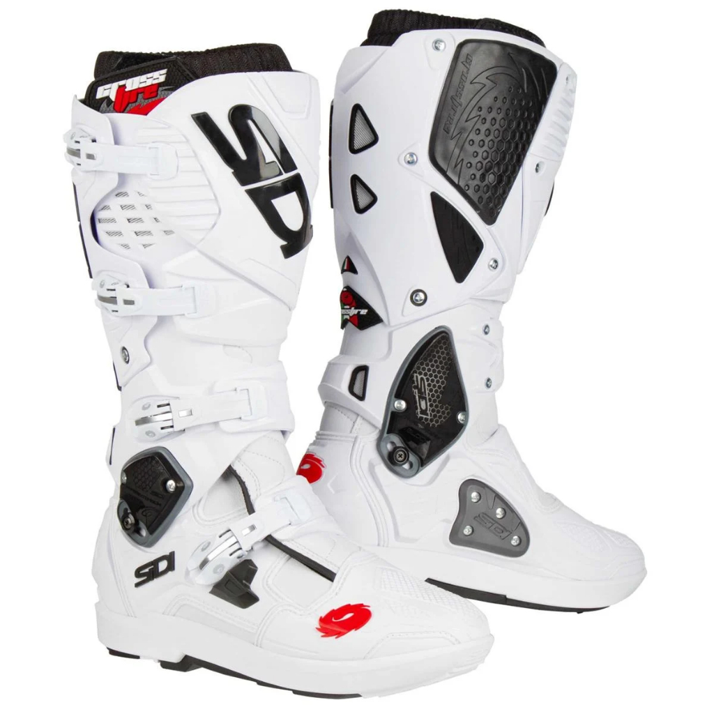 SIDI CROSSFIRE 3 SRS WHITE BOOTS SIDI CROSSFIRE 3 SRS WHITE SEPATU CROSS SIDI CROSSFIRE 3 SRS WHITE 