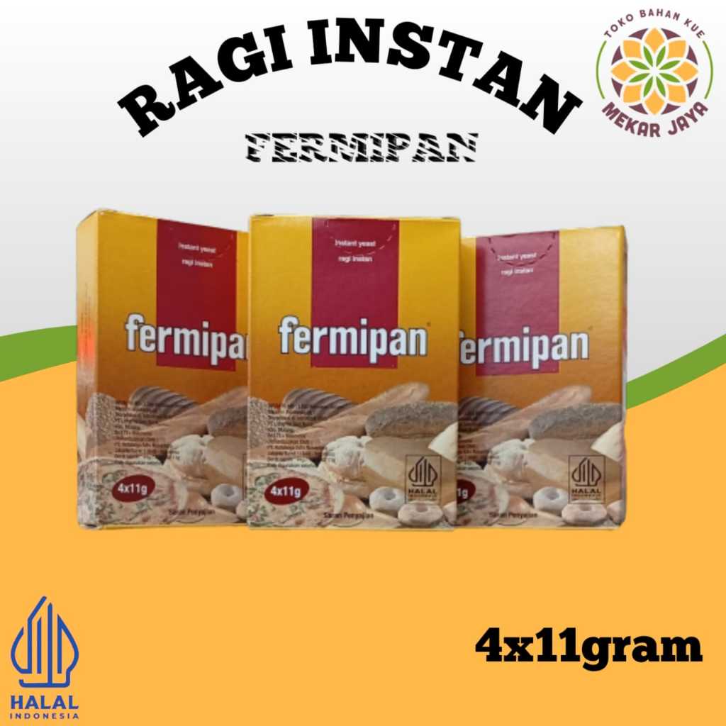 

RAGI INSTANT FERMIPAN SACHET 1BOX/4PCS 11G