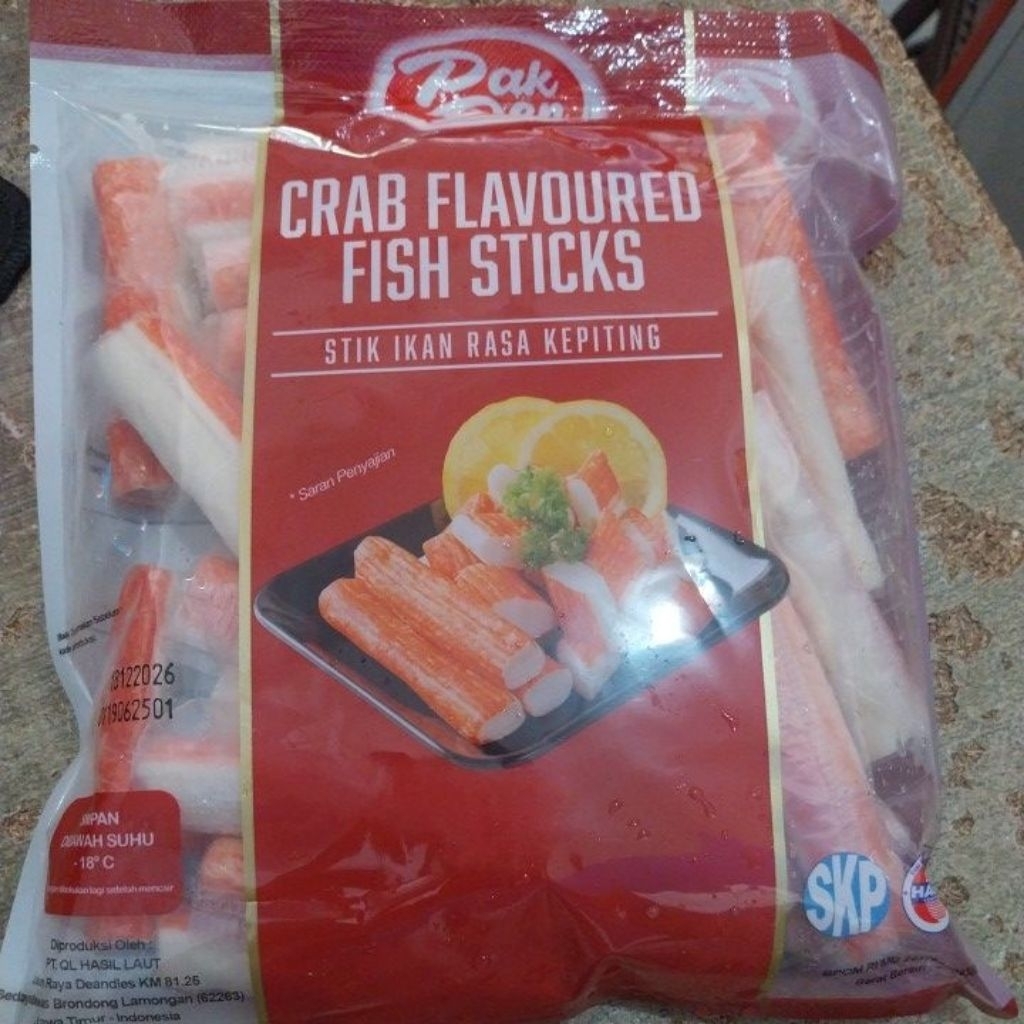 

crab stick pak den 500g