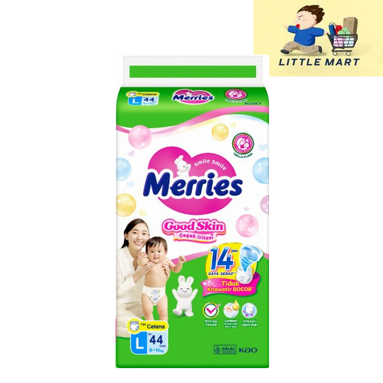 Merries Pants L42 Good Skin Popok Bayi