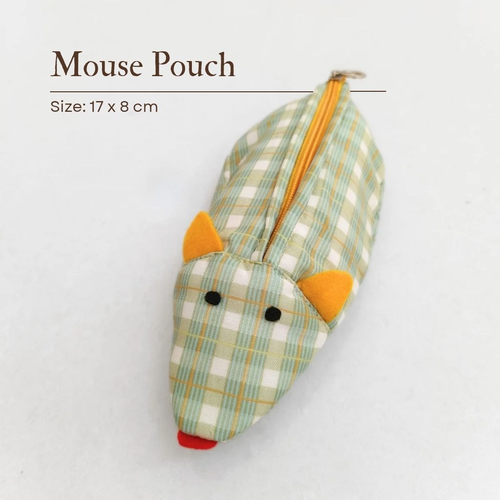 

MOUSE POUCH SOUVENIR POUCH HAMPERS MURAH POUCH LUCU TEMPAT PENSIL POUCH CUTE
