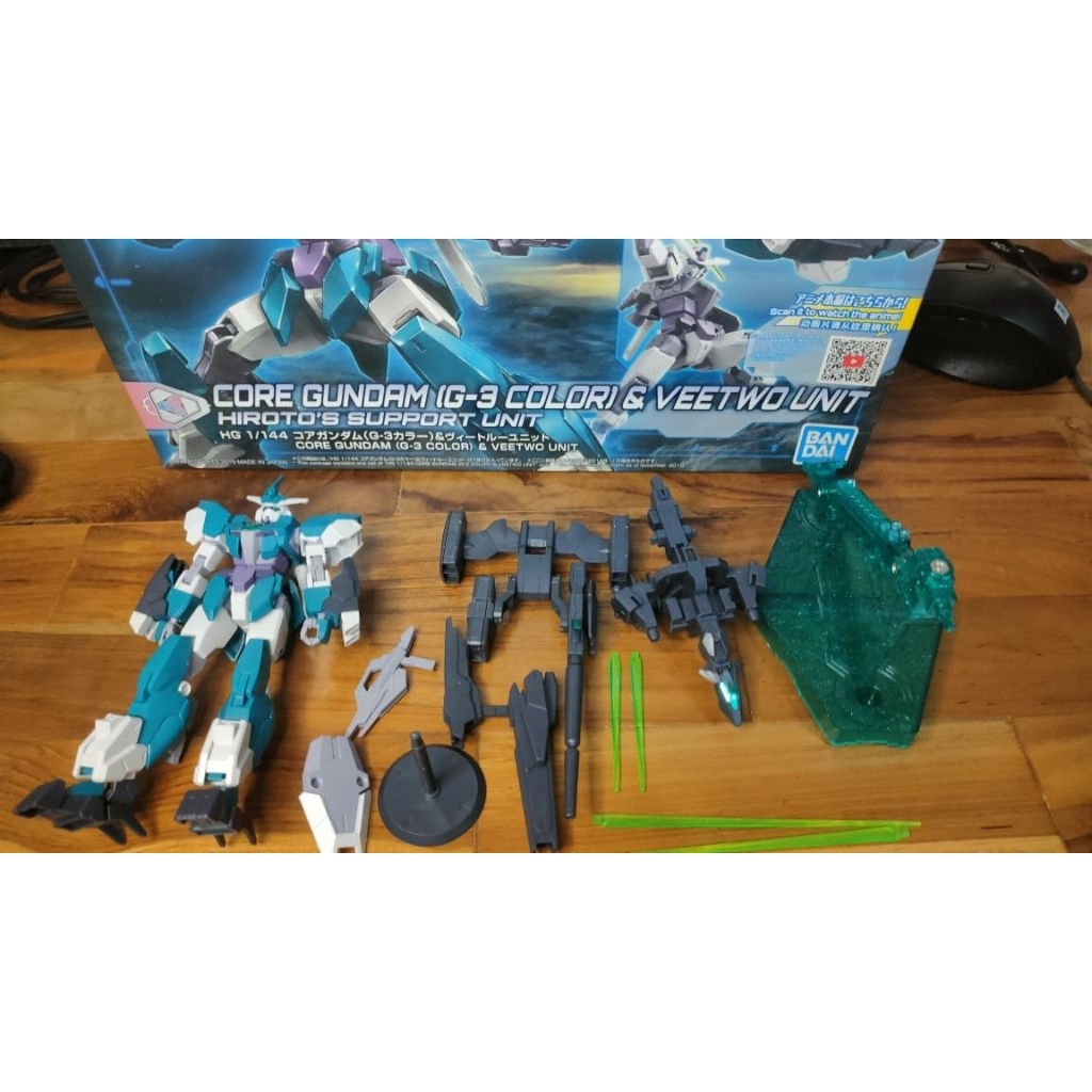 HG CORE Gundam(G3 Color)VEETWO+ Wepapon