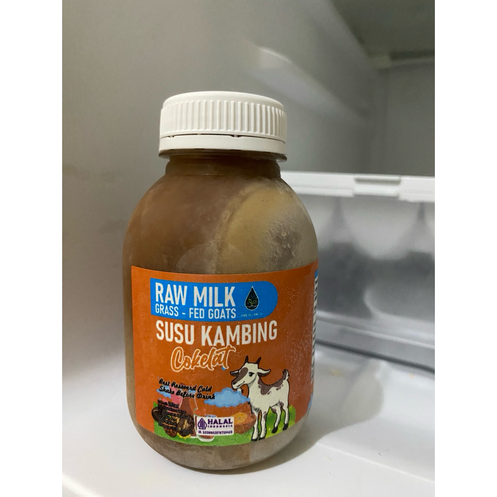 

susu kambing pure organic coklat