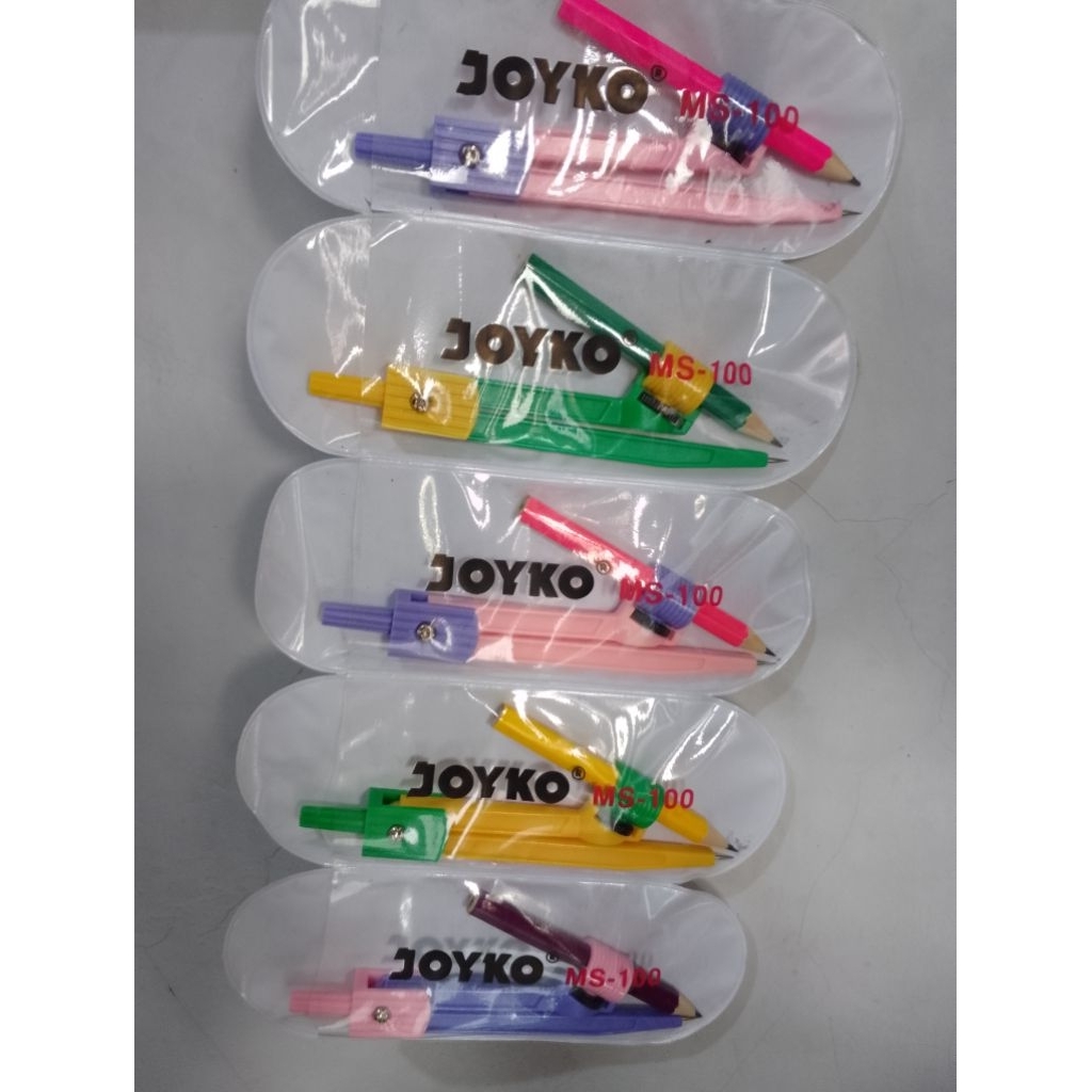

Promo Cuci Gudang" Jangka Pensil Joyko, Jangka Plastik Pensil