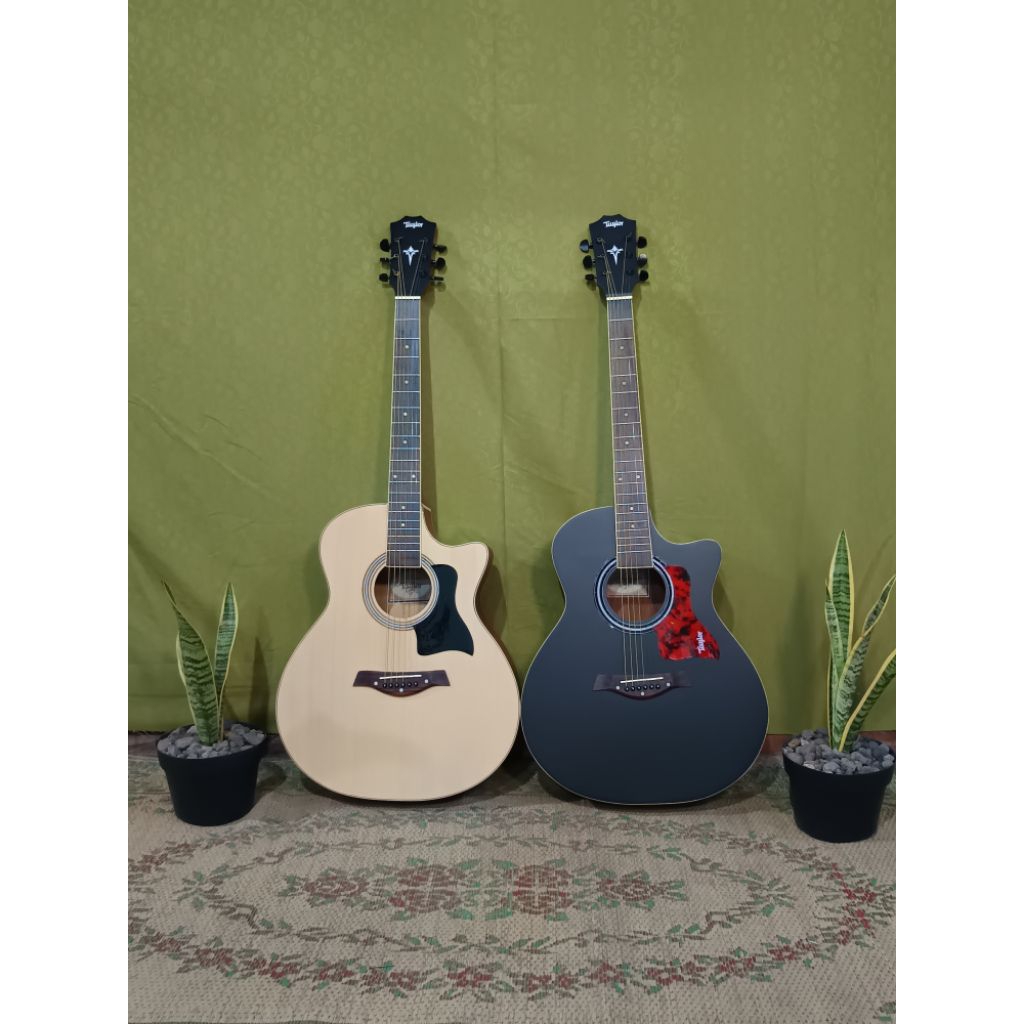 Gitar Akustik Elektrik Taylor Tanam Besi (Castom))