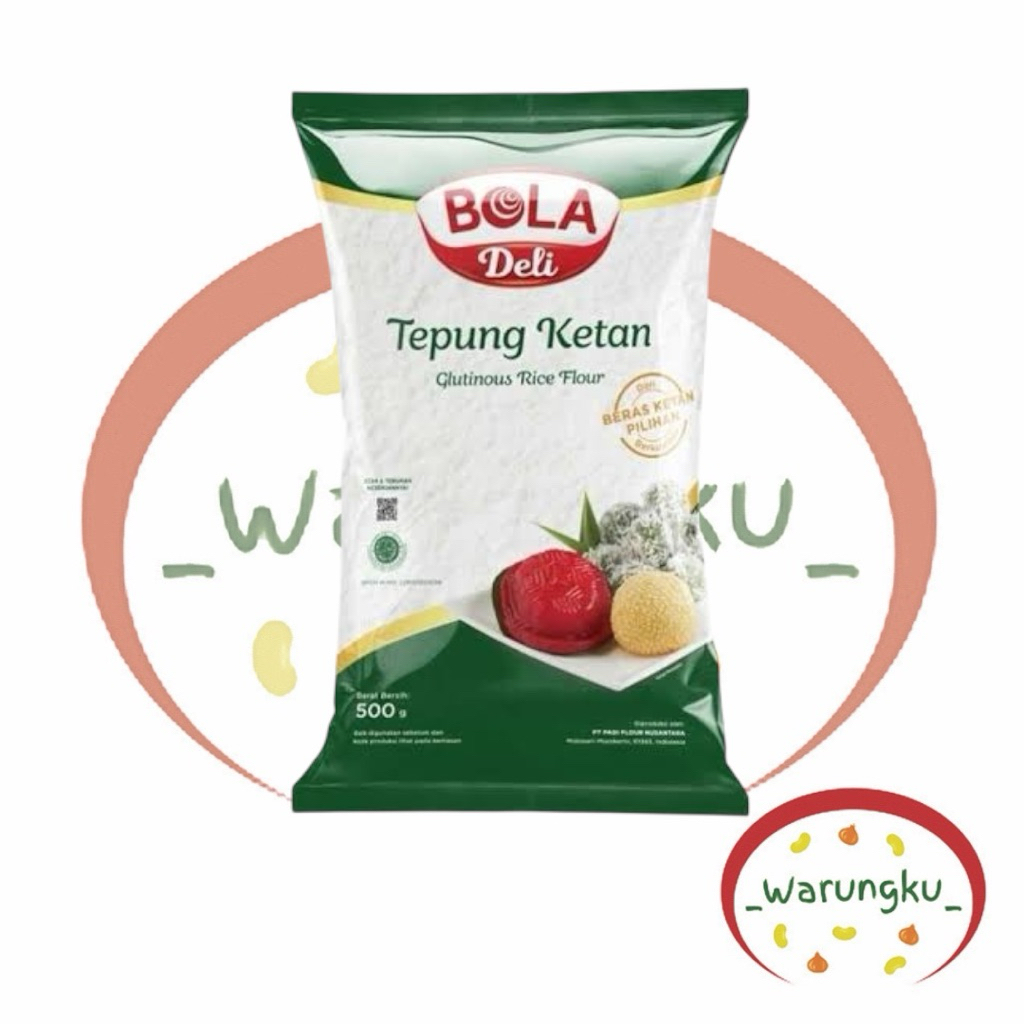 

Bola Deli TEPUNG KETAN 500GR Bahan Kue