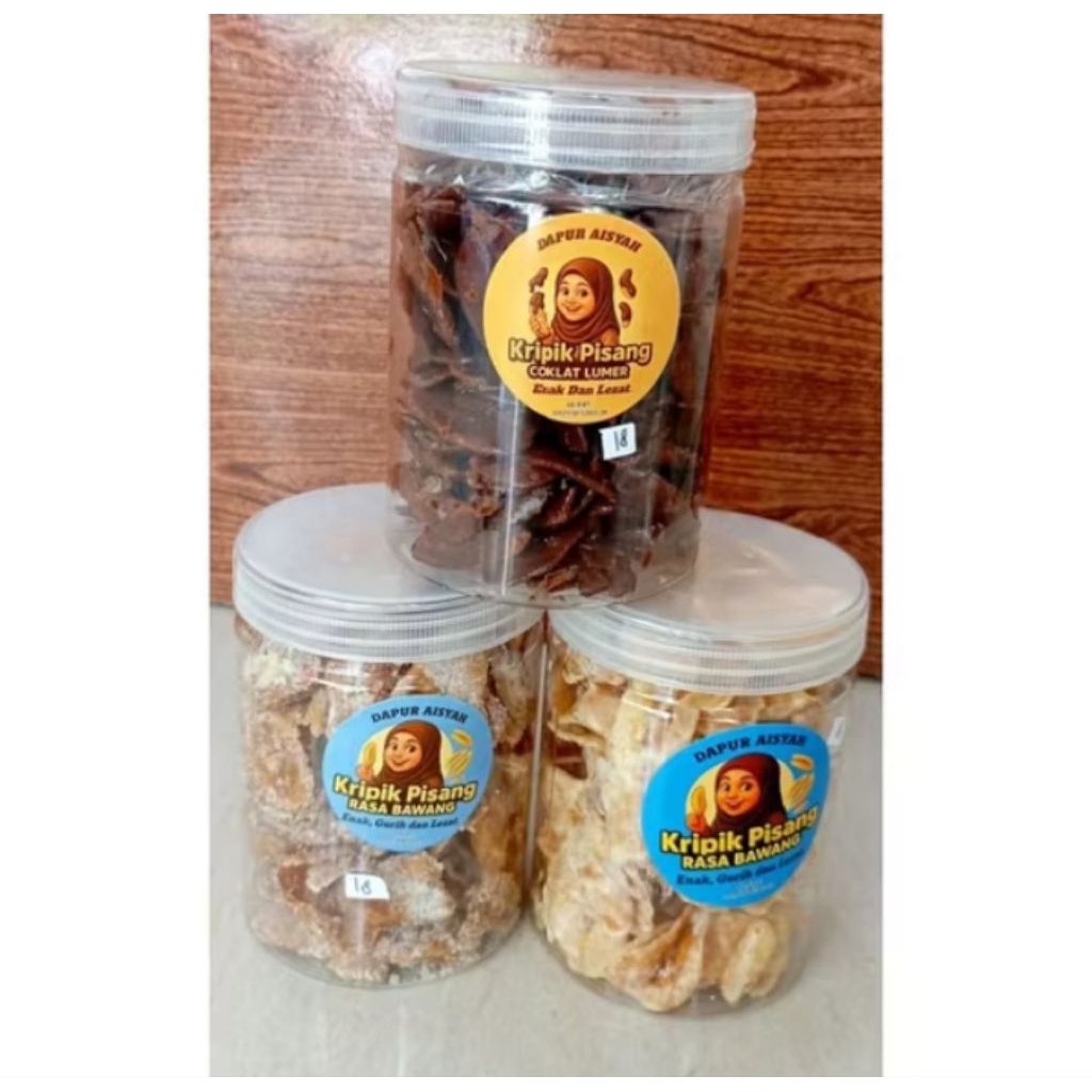 

keripik pisang lumeerr 3 varian rasa