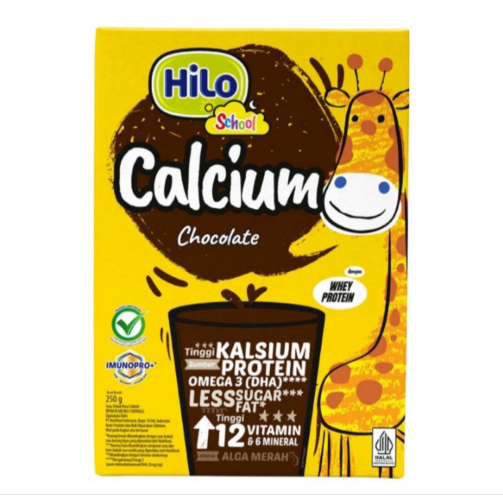 

Hilo School Cokelat Susu Bubuk Tinggi Kalsium