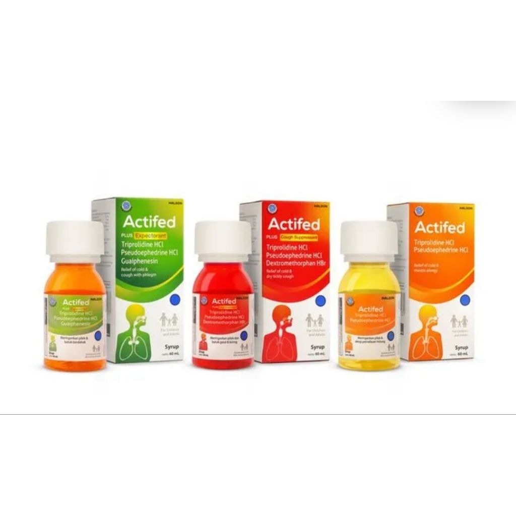 Actifed obat batuk berdahak/batuk berdahak/actifed hijau/expektoran/batuk kering/radang/radang tengg