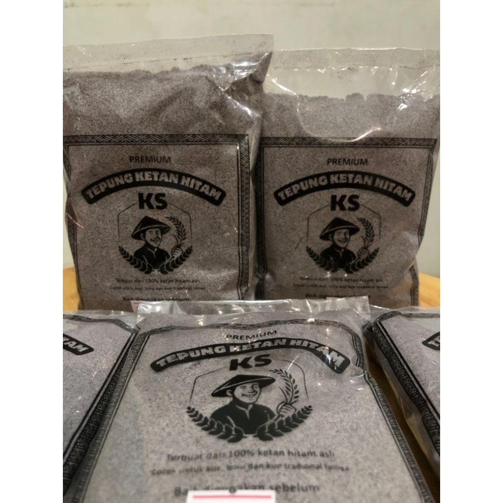 

(1Bal Isi 20pack) Tepung Ketan Hitam Asli Murni "KS