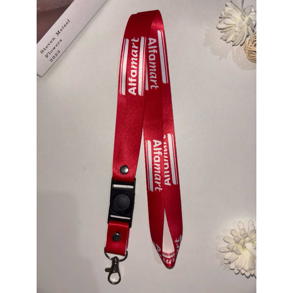 

Ready!! Tali/Lanyard Alfamart merah