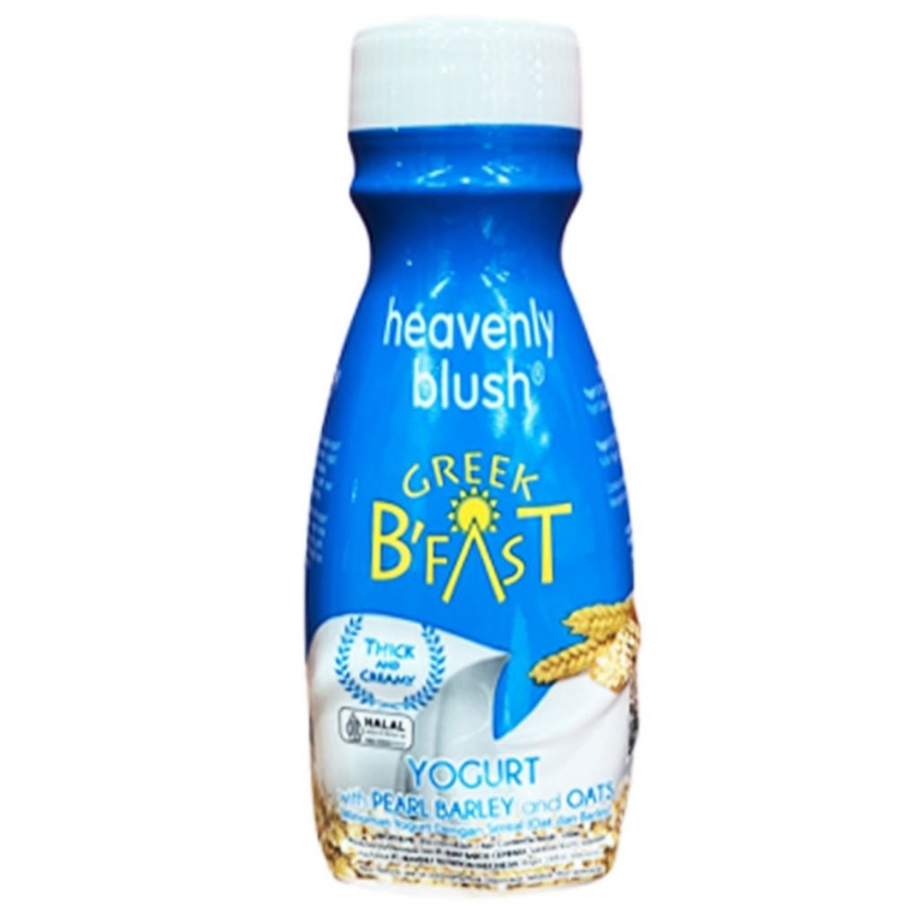 

[ 3 Pcs ] Heavenly Blush Yogurt Drink Greek B'Fast Pearl Brly & Oats 150ml