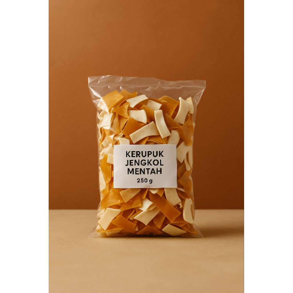 Kerupuk Jengkol Mentah Original – Siap Goreng 250 gr / 500 gr / 1 Kg