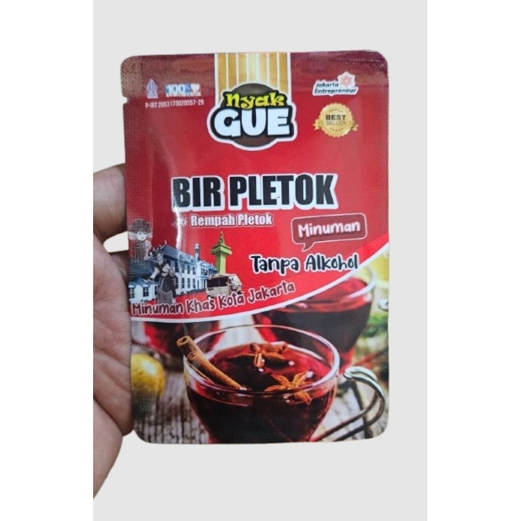 

Bir Pletok Nyak Gue Sachet 20g Halal – Minuman Rempah Betawi Premium | Oleh‑Oleh Jakarta