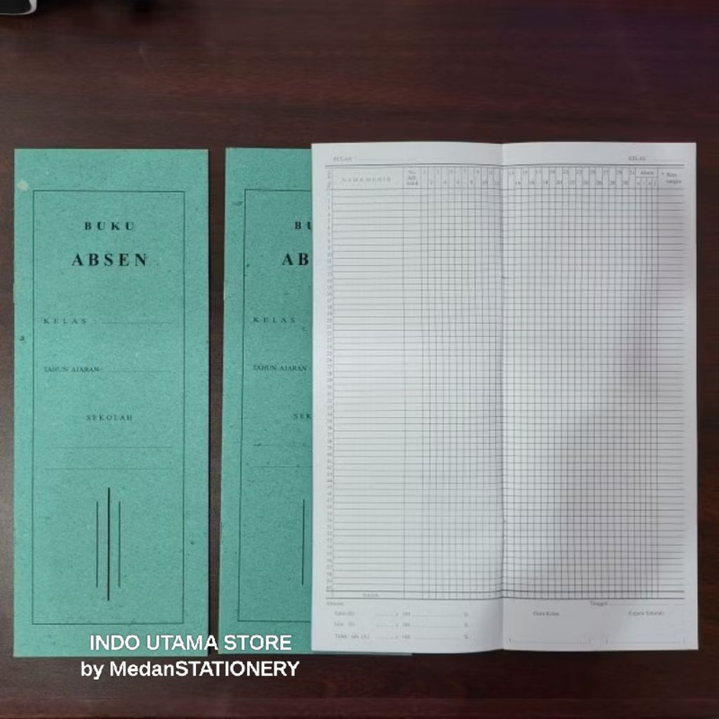 

[PER PACK] BUKU ABSEN SISWA | DAFTAR NILAI | CATATAN KELAS