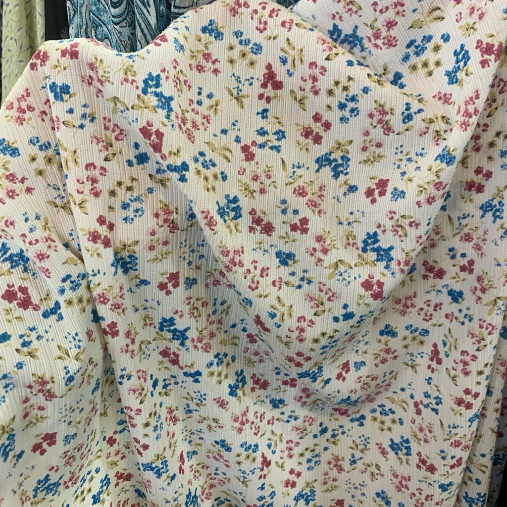 kain crinkle motif - kain crinkle motif premium - kain crinkle look style korea - kain crinkle luxur