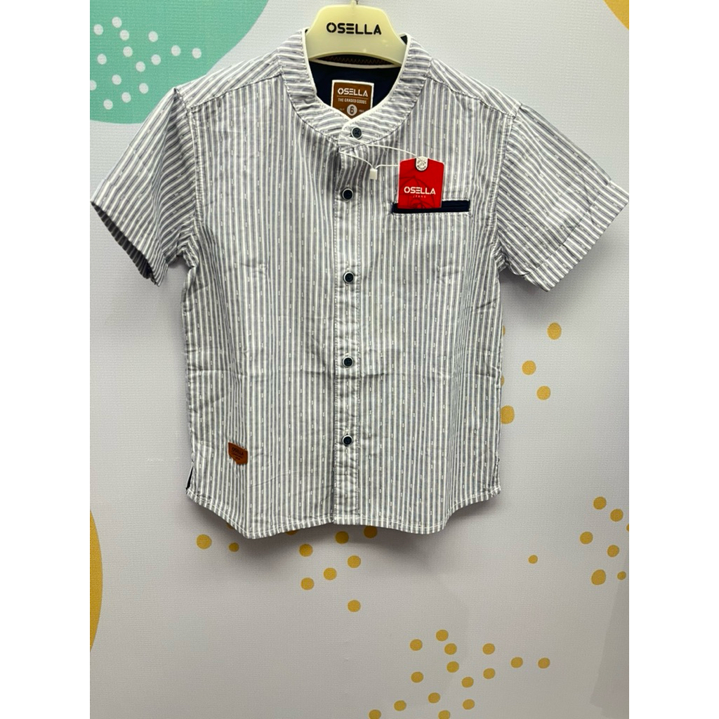 Kemeja Kerah Sanghai Anak Cowok OSELLA KIDS