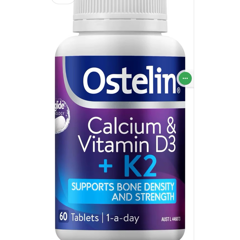 Ostelin Calcium & Vitamin D3 & K2 60 Tablets