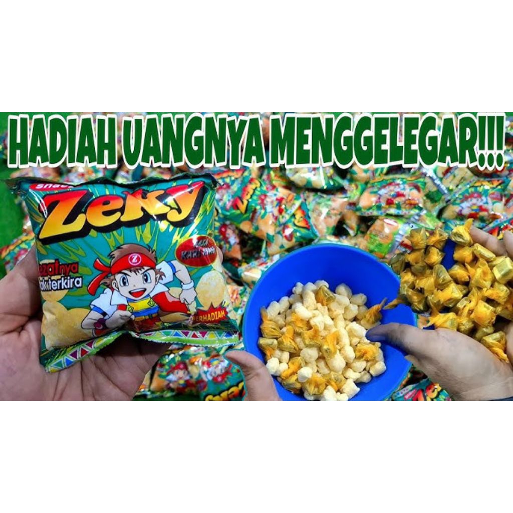 

CIKI ZEKY BERHADIAH UANG TUNAI - CIKI BERHADIAH 1PAK ISI 10PCS - SNACK BERHADIAH
