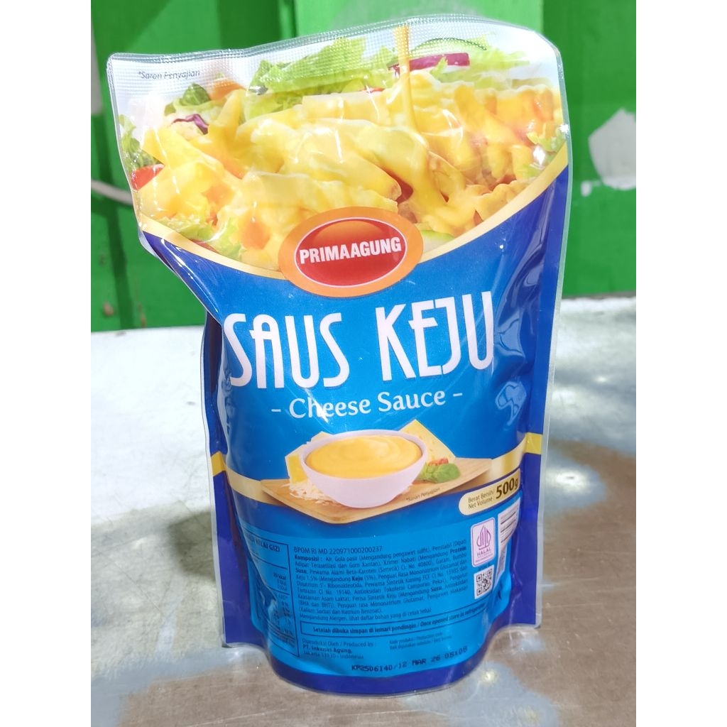 

Prima Agung Saus Keju - Cheese Sauce 500gr