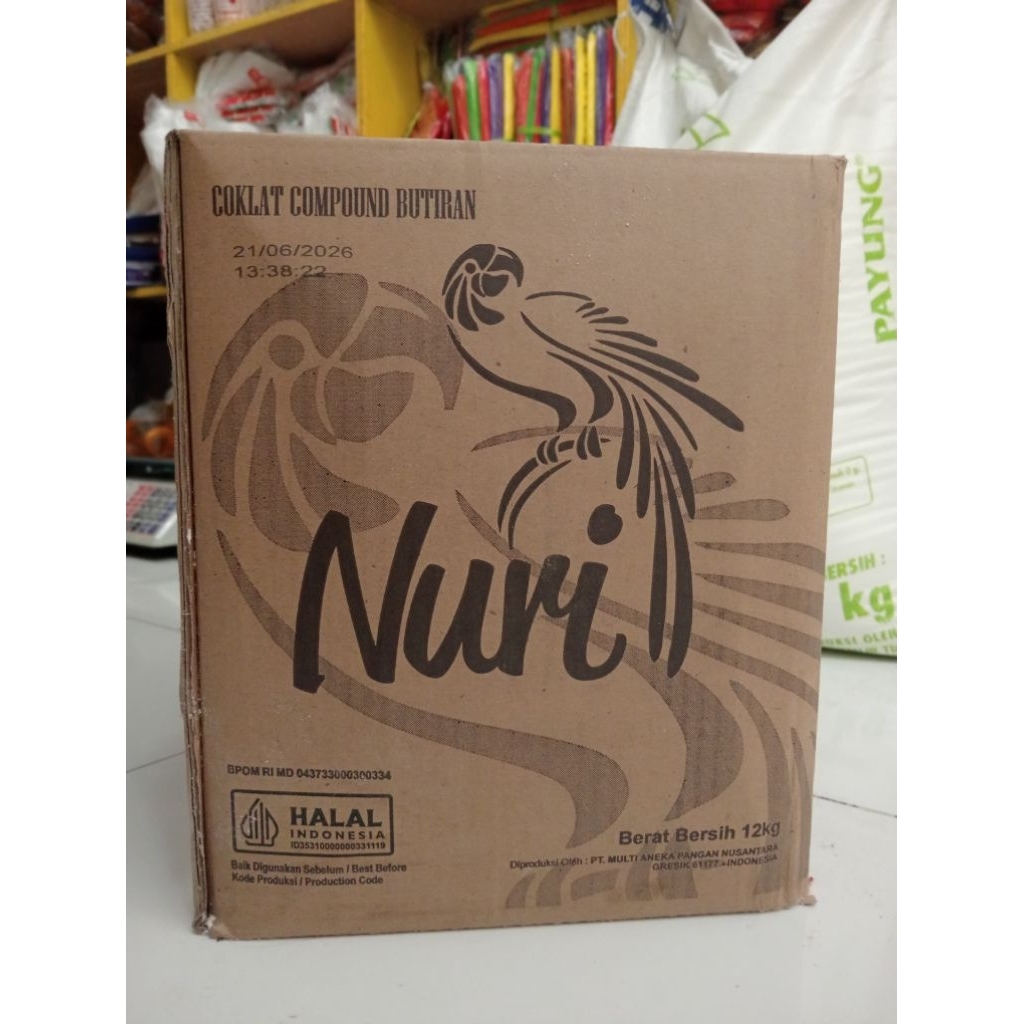 

NURI MESIS COKLAT 12KG
