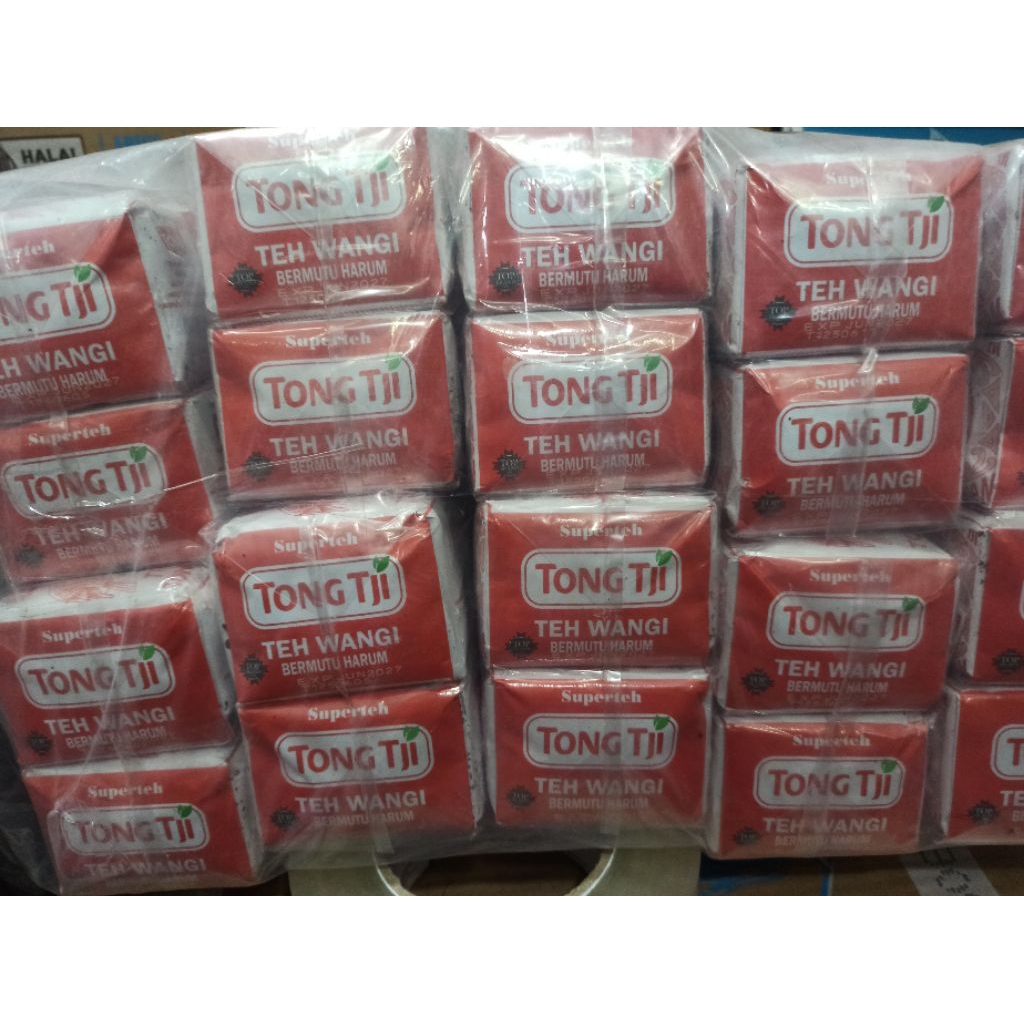 

Teh Tong Tji 1 Bal Isi 10 Slop (100 Bungkus @ 40g) Grosir