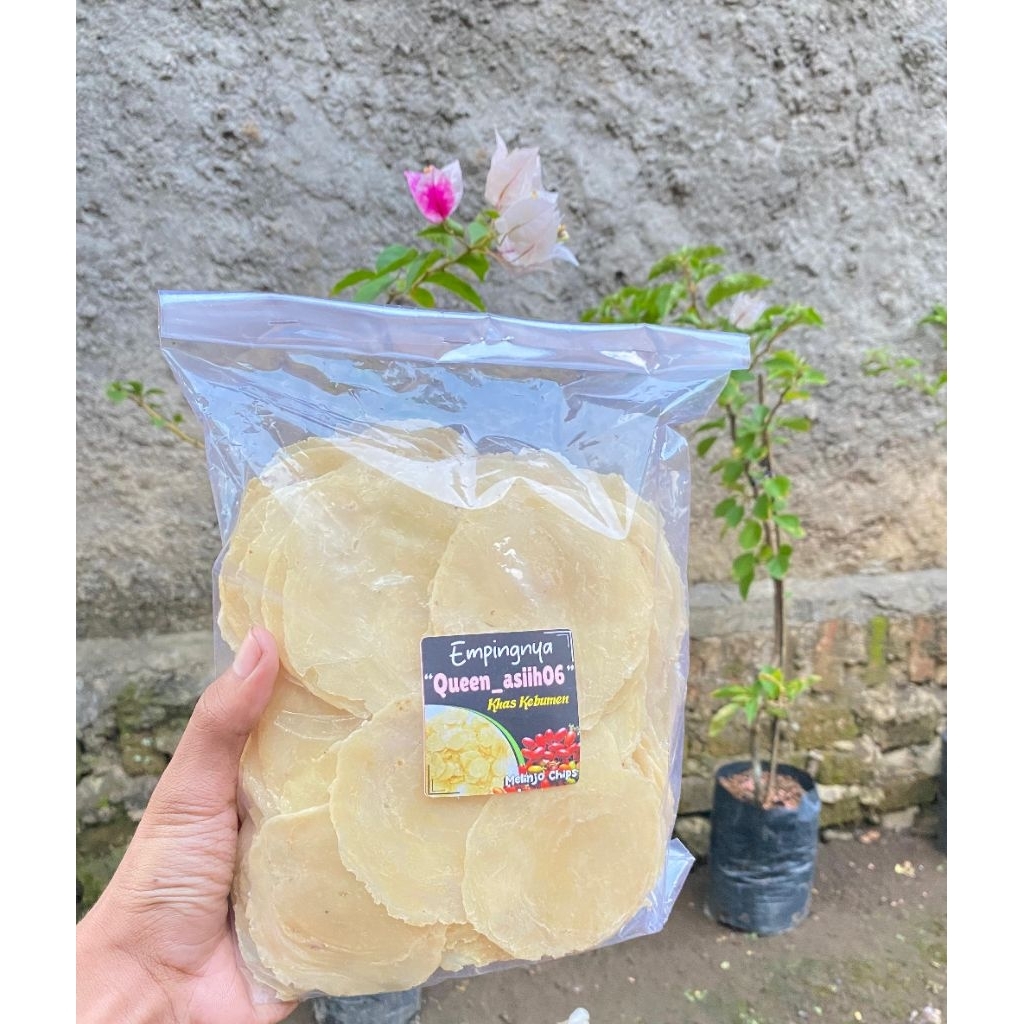 

Emping Melinjo Super Kemasan 500gram (Biji 4-5) Emping Melinjo Super Original Asli Kebumen/ Emping Kering Mentah Kebumen