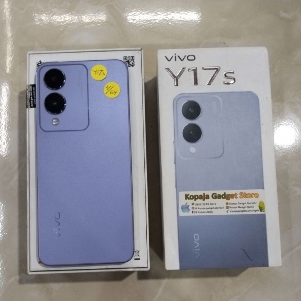 Vivo Y17s 4/64 second fullset