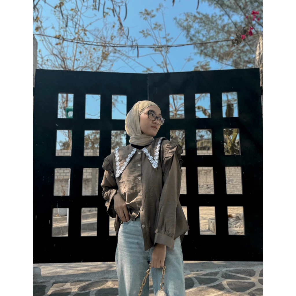 preloved kemeja bordir