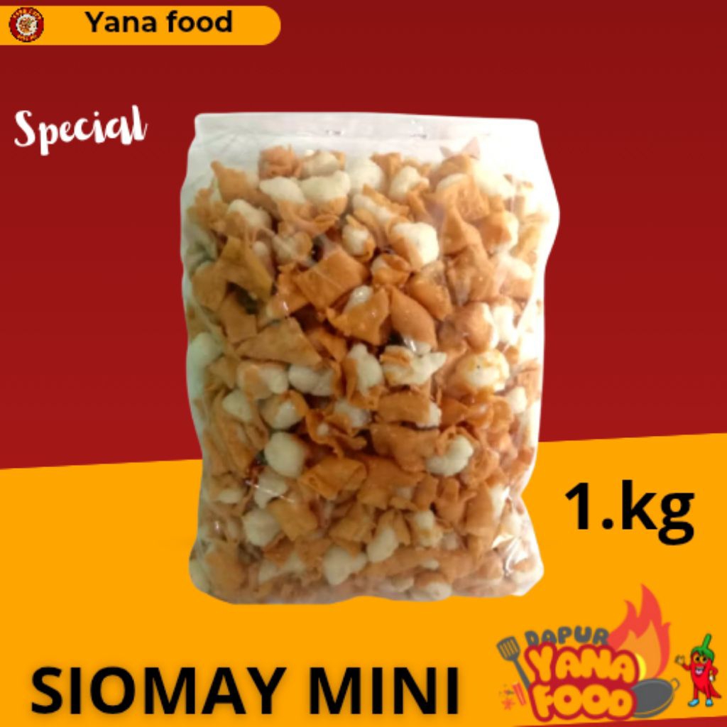 

siomay mini , siomay bandung , gurilem 1 kg