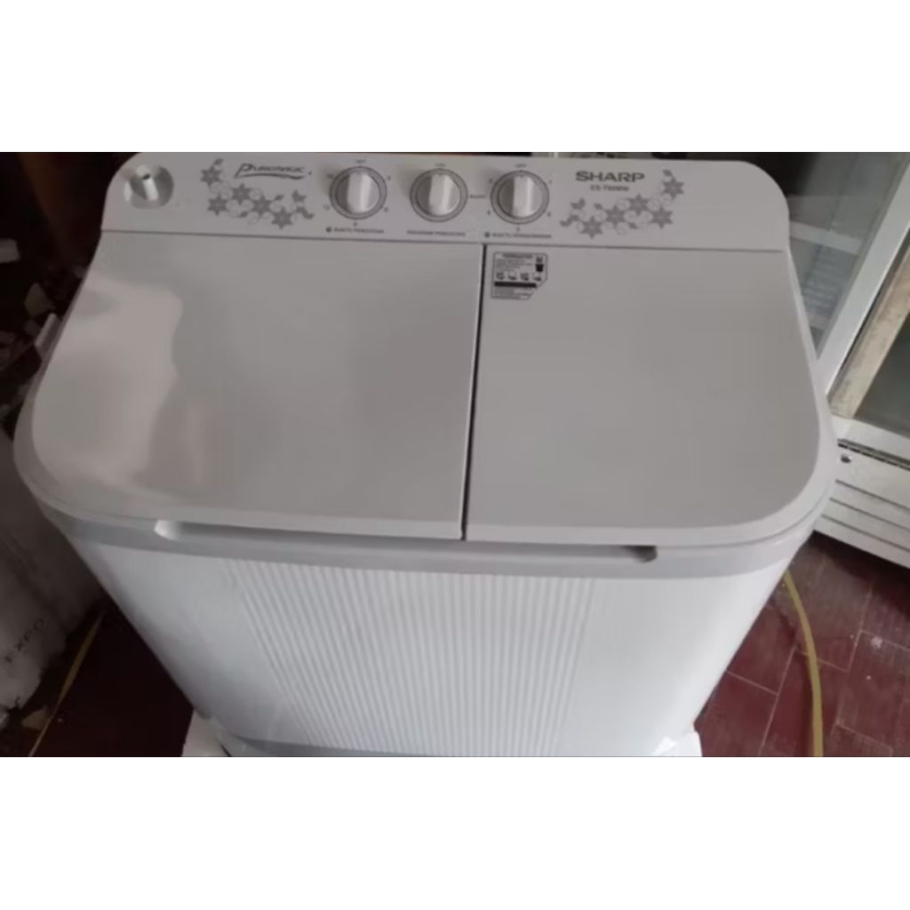 CARGO MESIN CUCI SHARP 2 TABUNG 90MW / MESIN CUCI SHARP 2 TABUNG 9KG
