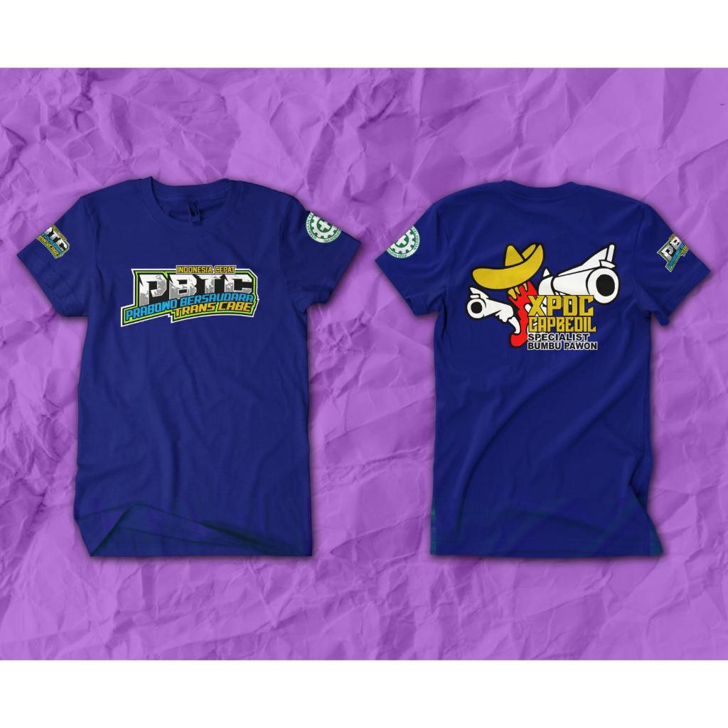 Kaos PBTC Trans Cabe Original Katun Combed 24s M-XXL Unisex