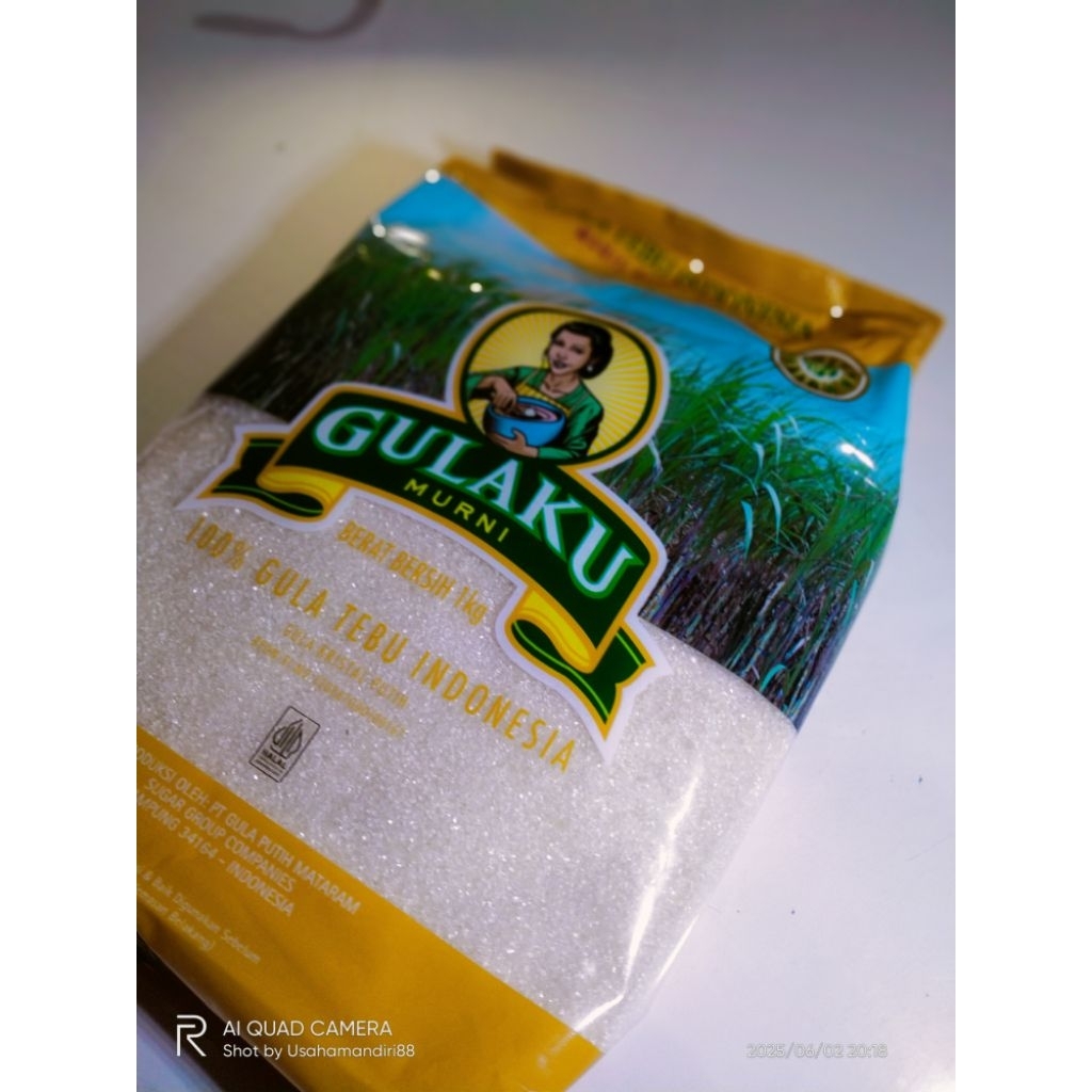 

Gulaku Gula Pasir Kuning 1Kg