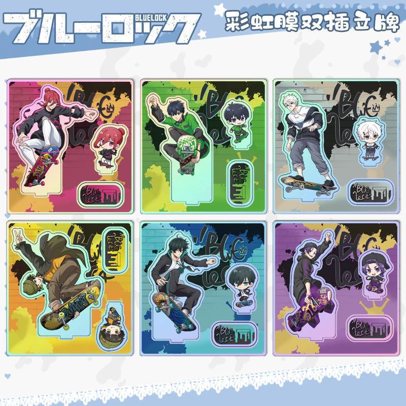 [ FIGURE BLUE LOCK ] Pajangan / akrilik action figure anime blue lock isagi rin nagi