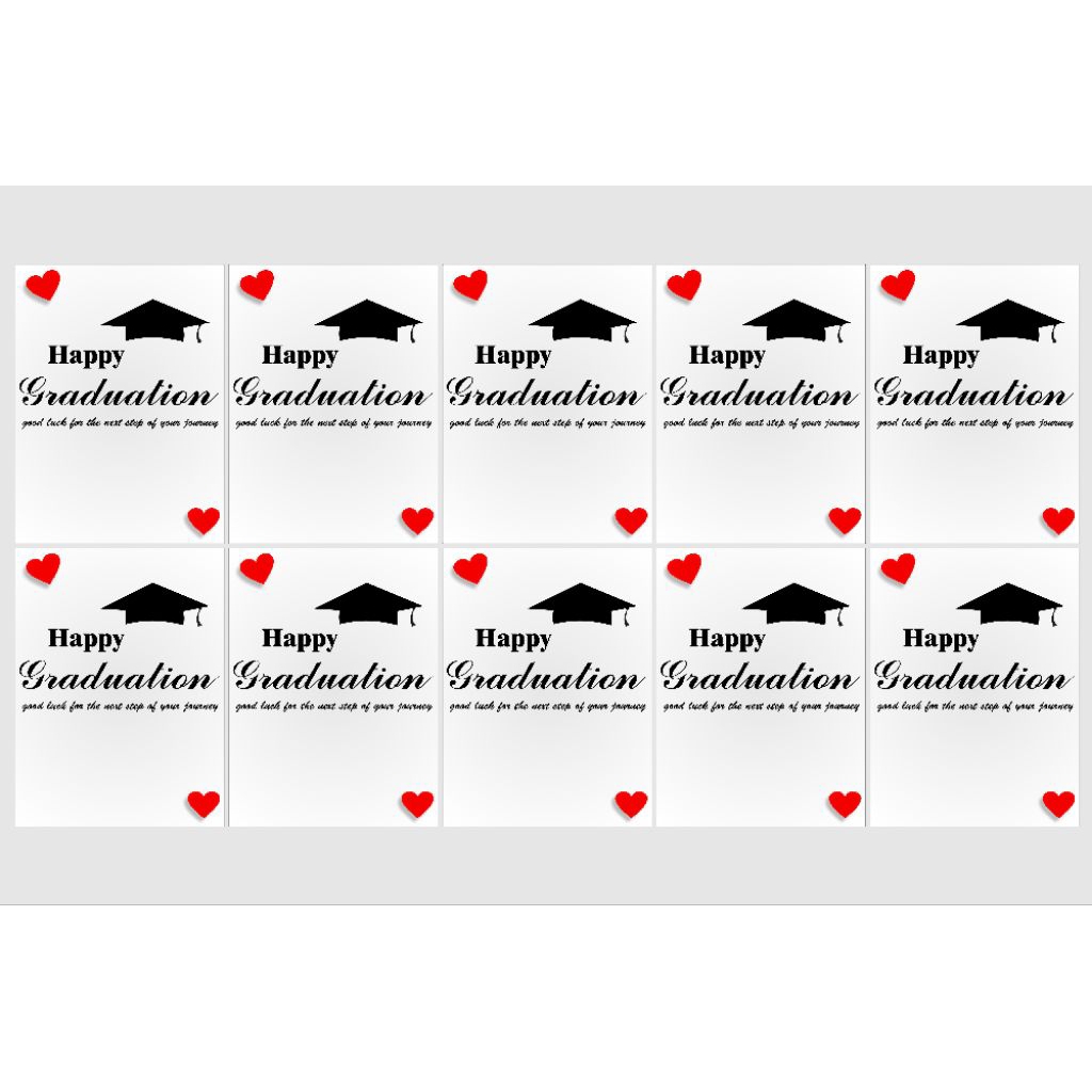 kartu ucapan happy graduation buket bunga