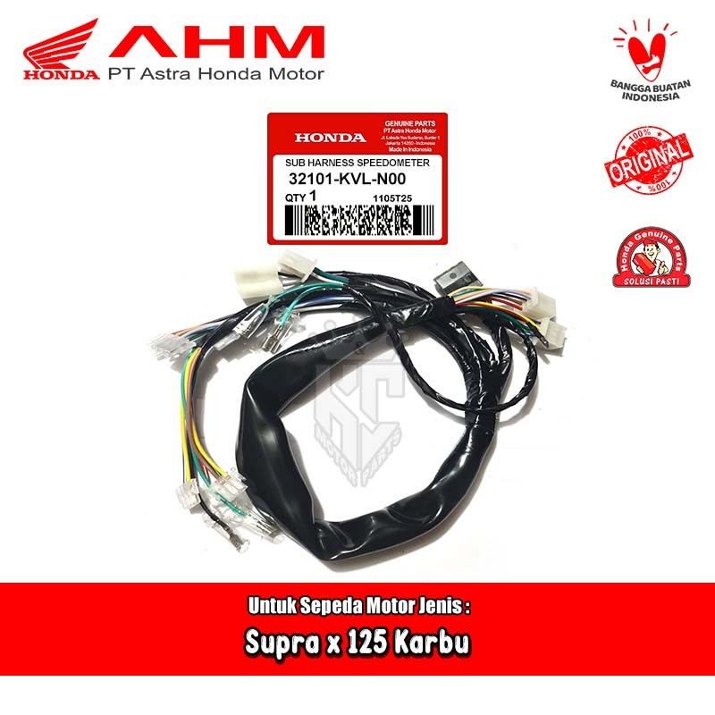 Wayar Kabel Speedo KM Kilometer Honda Supra x 125 Karbu Original AHM 32101-KVL-N00