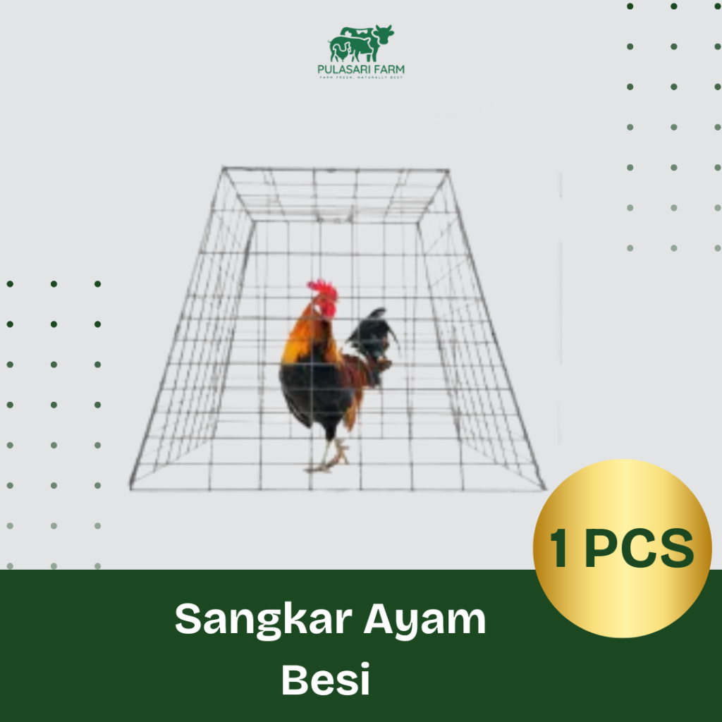 Kandang Ayam Piramid/ Kurungan Ayam/ Kandang Besi Piramid