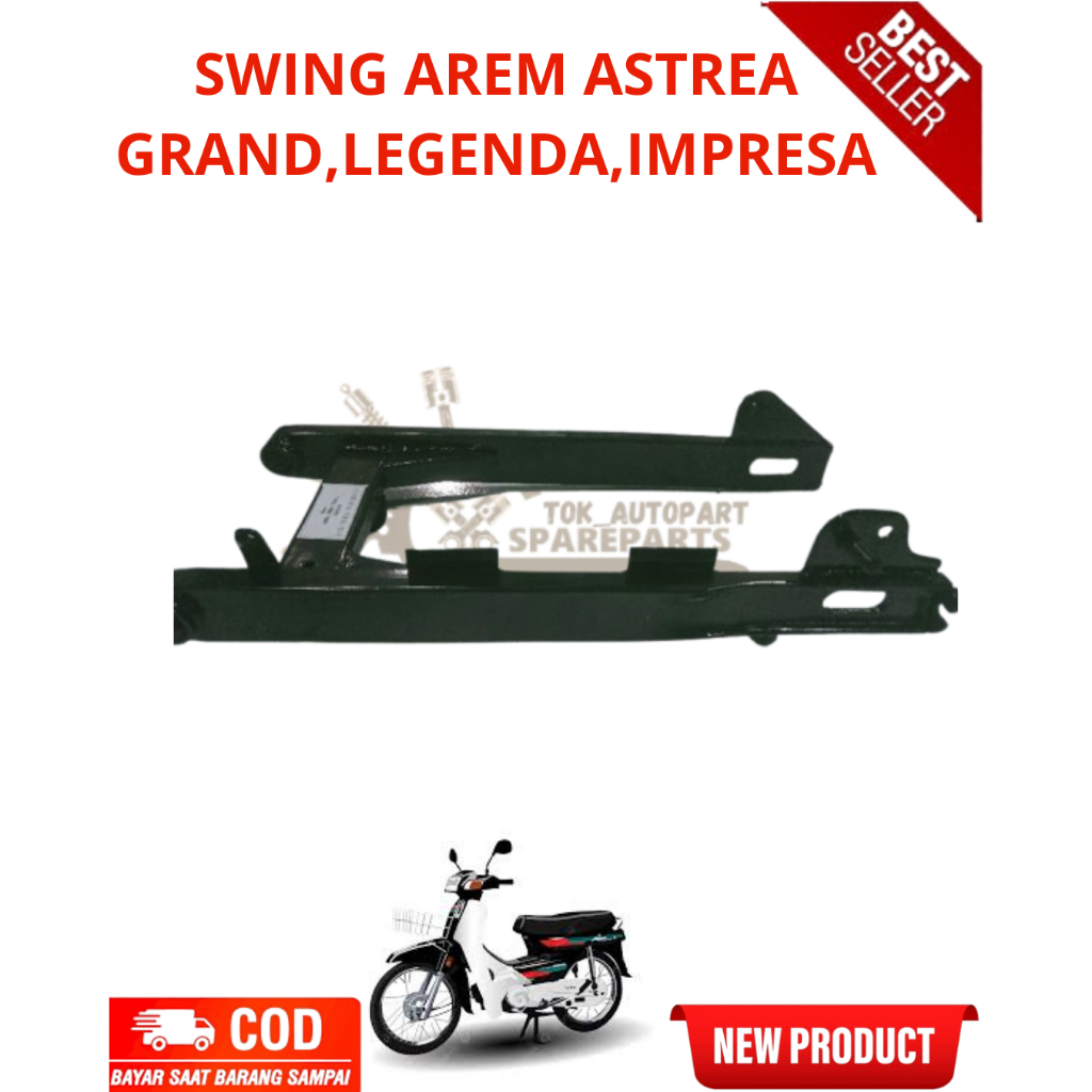 Swing Fork Arm Arem Lengan Ayun Motor Astrea Grand Impresa Grand Bulus Legenda