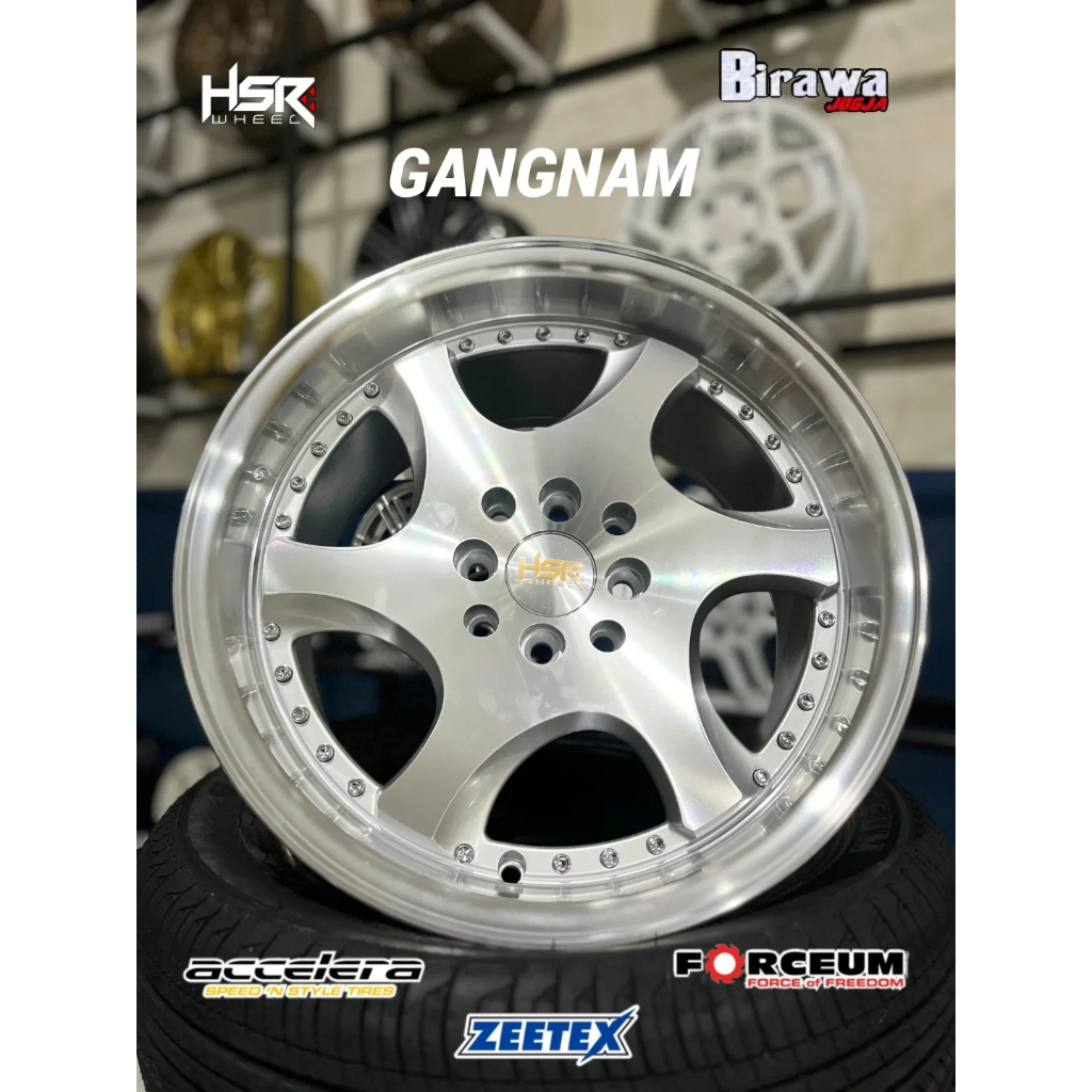 VELG MOBIL CELONG HSR GANGNAM RING 16 LEBAR7.5/8.5 ET35/30 Mobil JAZZ YARIS MOBILIO AVANZA XENIA