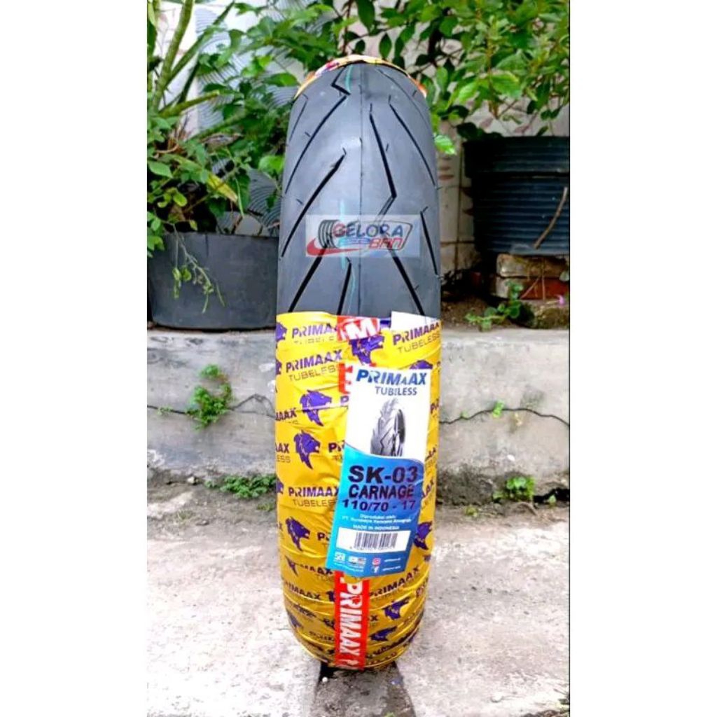 Ban Tubeless Primaax SK03 110/70-17 Ban Montor Ring 17 ban 110/70-17 ban tubeles 110/70-17 ban prima