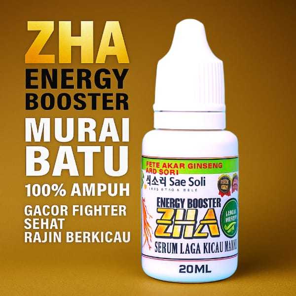 ZHAO ENERGY BOOSTER penggacor Kicau Vitamin Burung murai batu juara Di gantangan // [BISA COD]
