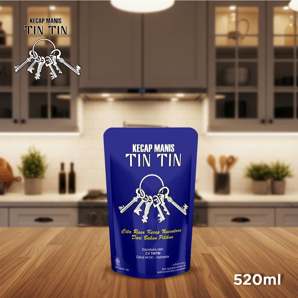 

TIN TIN CAP KUNTJI Kecap Manis Biru Pouch 520ml