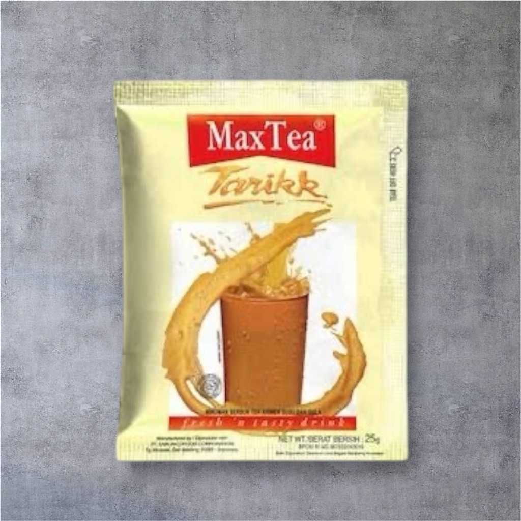 

Max Tea Teh Tarik 25g Serenceng isi 10 Sachet
