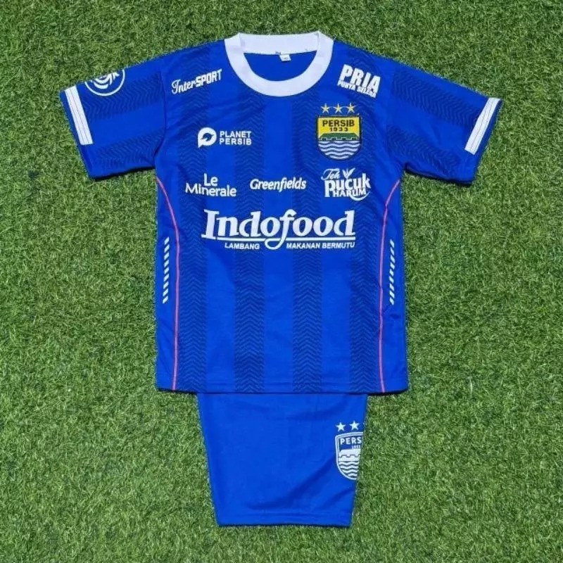 SETELAN BAJU BOLA ANAK PERSIB USIA 1-15 TAHUN